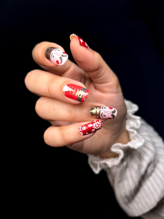 Frosted Noel - Nail Wraps