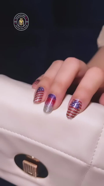 Patriotic Palette - Nail Wraps